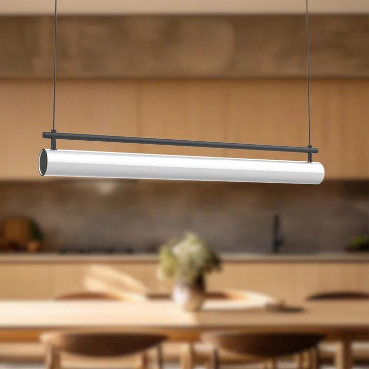 Gramercy 1 - Light Black LED Kitchen Island Pendant