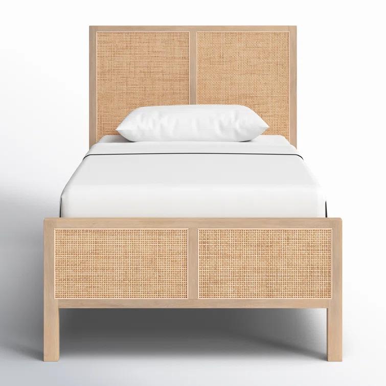 Hannah Platform Bed - Russet / Queen