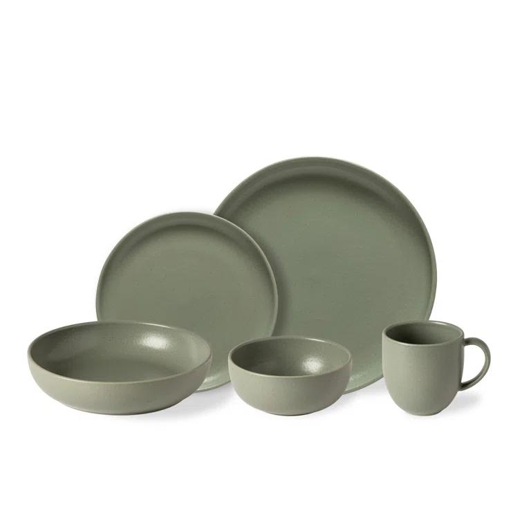 Pacifica Stoneware Dinnerware by Casafina - Artichoke / 5-Piece Set