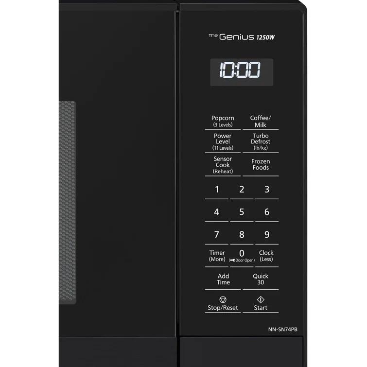 Panasonic® Panasonic® 1.6 Cubic Feet Countertop Microwave with Sensor Cooking NN-SN74PB
