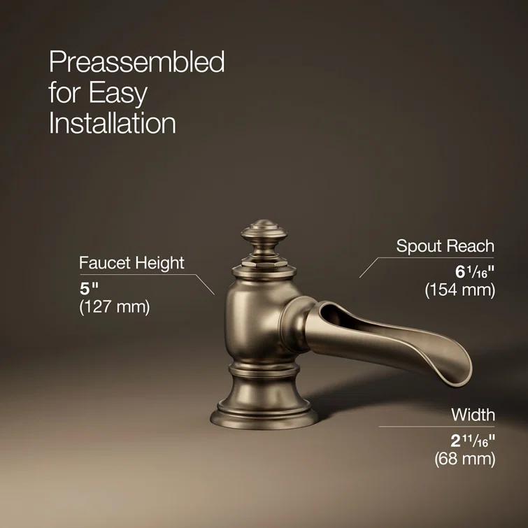 Artifacts® Flume Widespread Bathroom Faucet