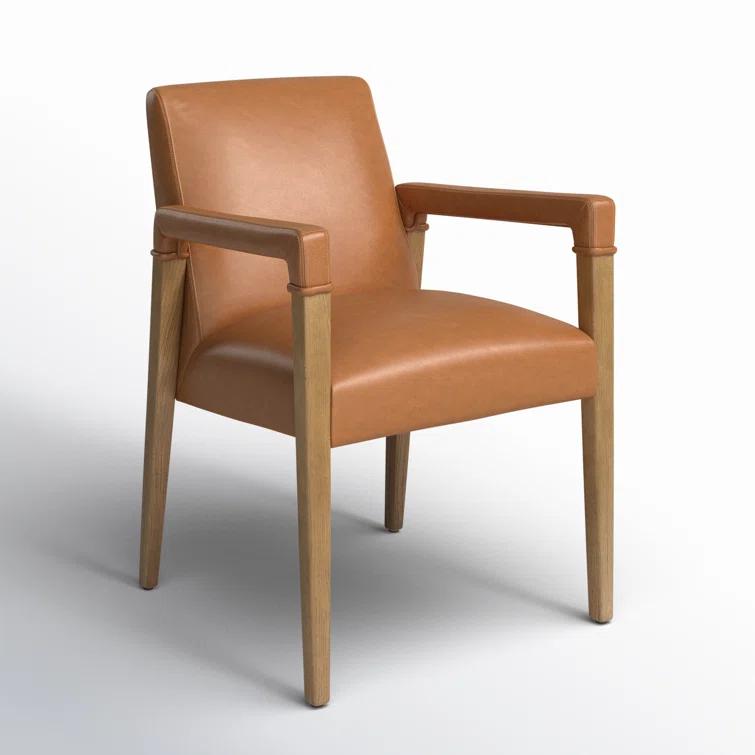 Marla Dining Chair - Tan Leather