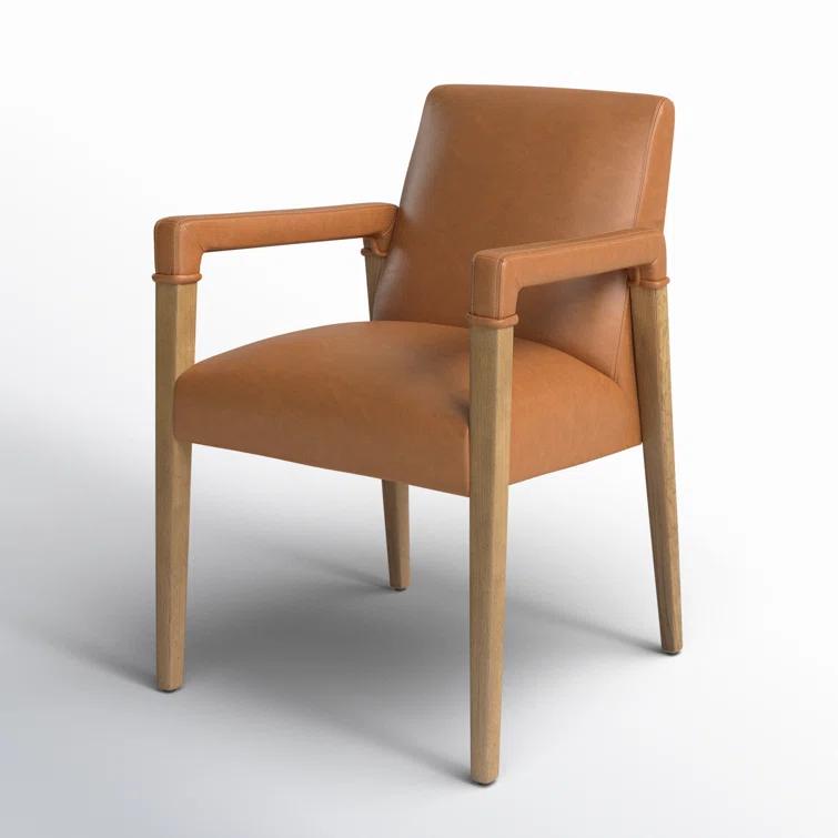 Marla Dining Chair - Tan Leather
