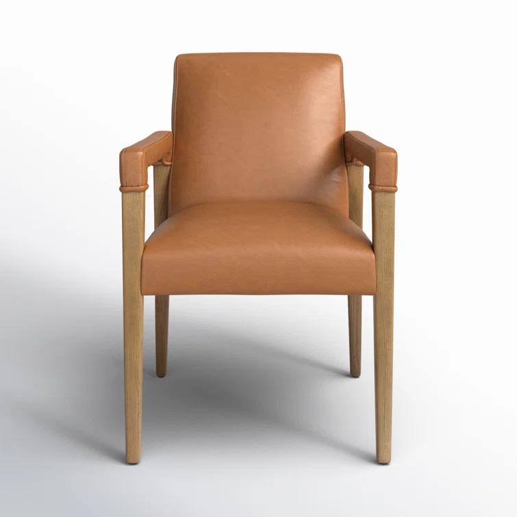 Marla Dining Chair - Tan Leather