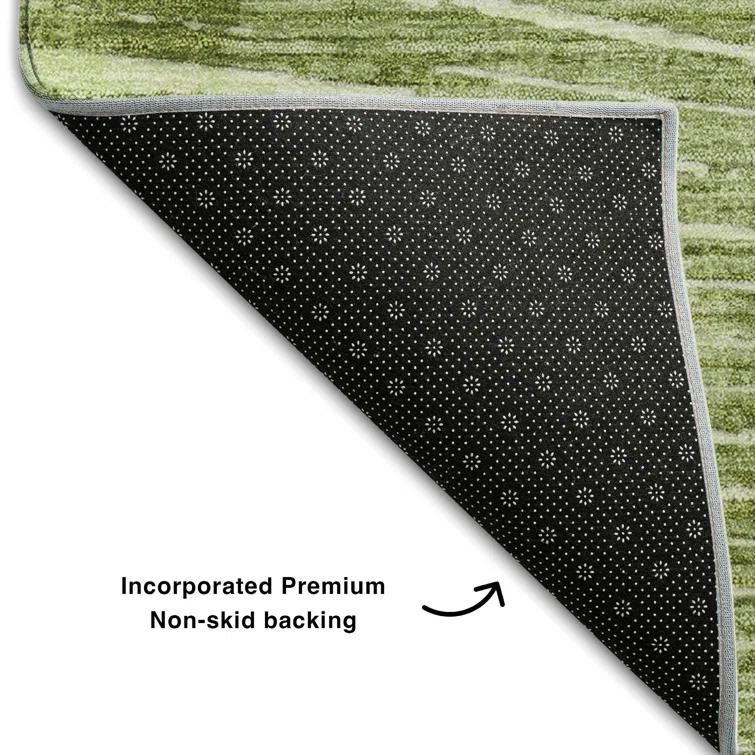 Cerrito Area Rug with Non-Slip Backing