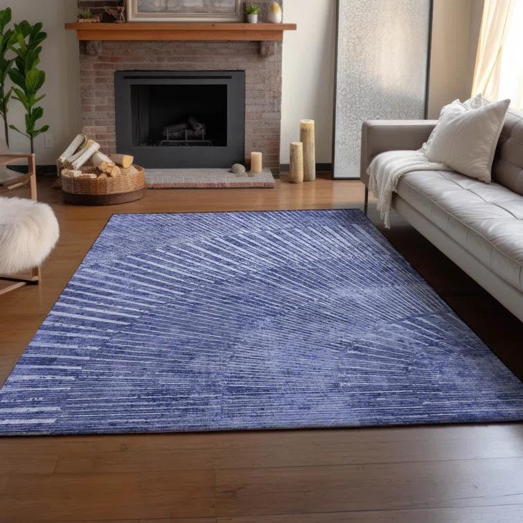 Cerrito Area Rug with Non-Slip Backing