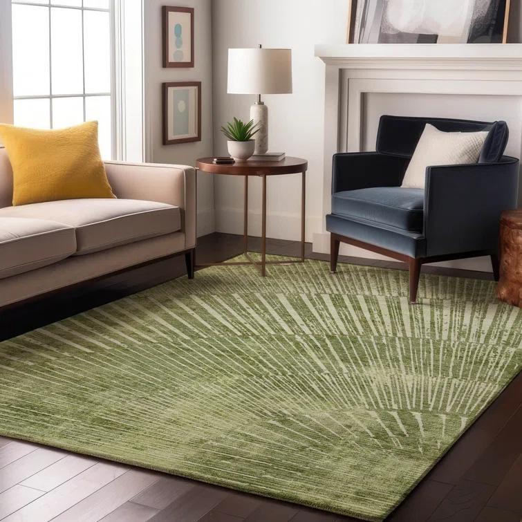 Cerrito Area Rug with Non-Slip Backing