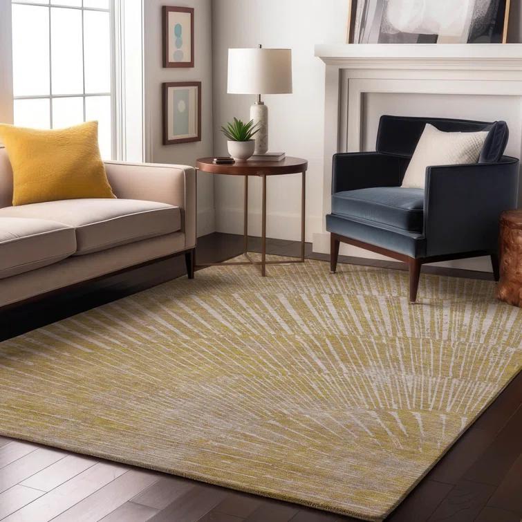 Cerrito Area Rug with Non-Slip Backing