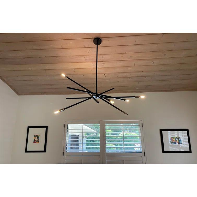 Archer 6 - Light Sputnik Modern Linear Chandelier