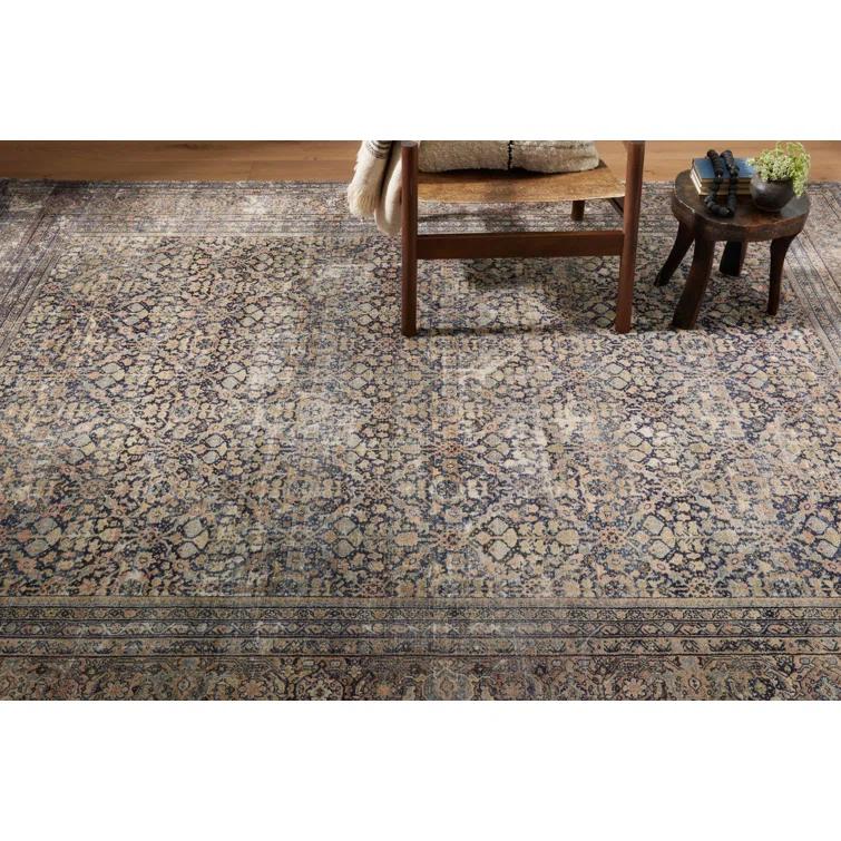 Amber Lewis x Loloi Morgan Denim/Multi Rug