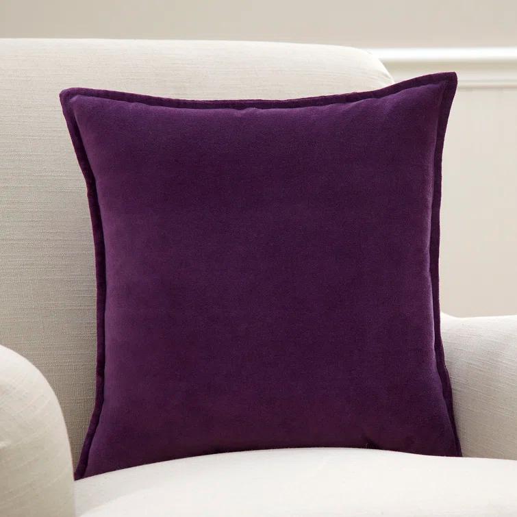 Edgar 100% Cotton Throw Pillow