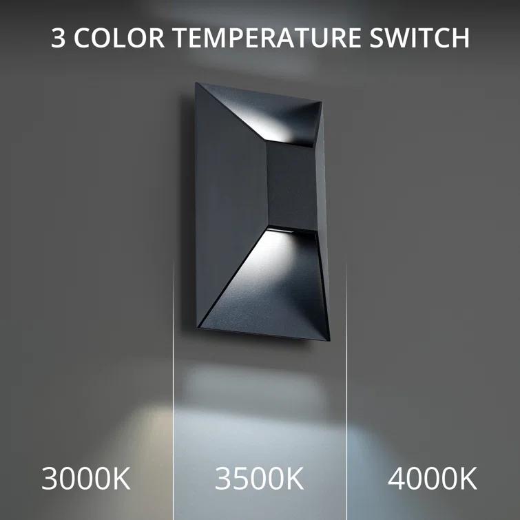 Maglev Aluminum LED Flush Mounted Sconce