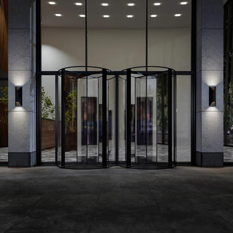 Maglev Aluminum LED Flush Mounted Sconce
