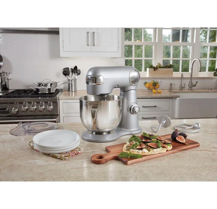 Cuisinart ® Precision Master ™ Brushed Chrome 5.5-Qt. Tilt-Head Stand Mixer
