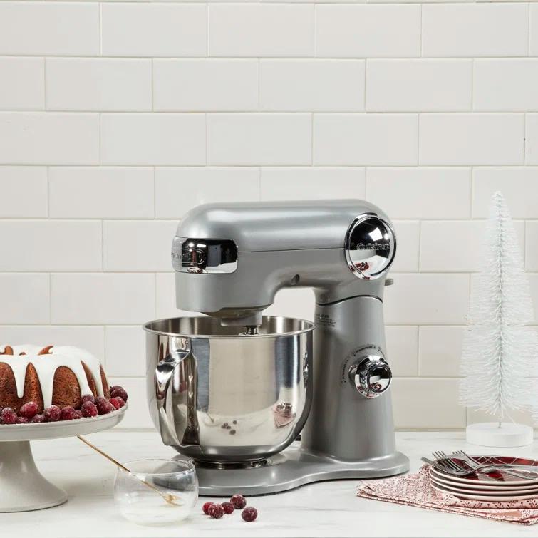 Cuisinart ® Precision Master ™ Brushed Chrome 5.5-Qt. Tilt-Head Stand Mixer