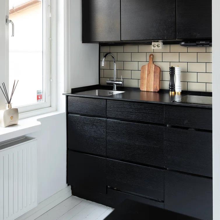 3'' W x 6'' L Glass Peel and Stick Subway Tile