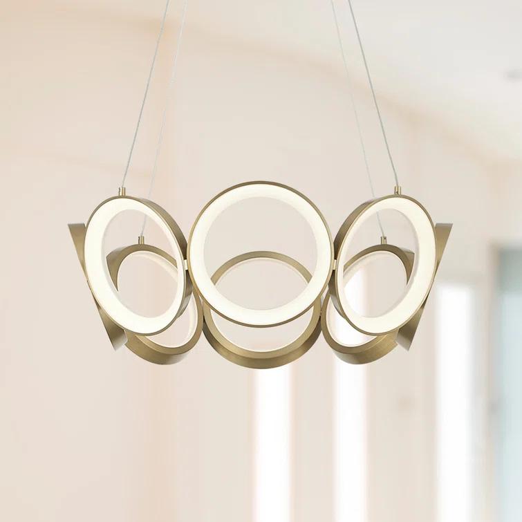 Oros 8 - Light Dimmable LED Classic / Traditional Chandelier