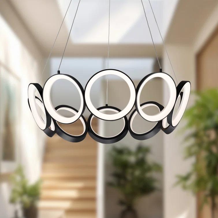 Oros 10 - Light Dimmable LED Classic / Traditional Chandelier