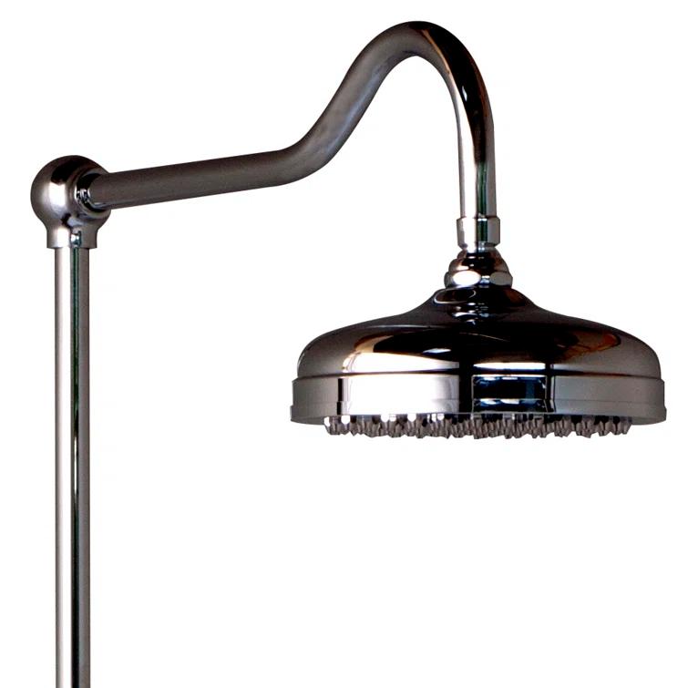 Exposed Thermostatic Shower System 36" Wall Mounted with 1.75 GPM Handshower and Lever/Cross Handles