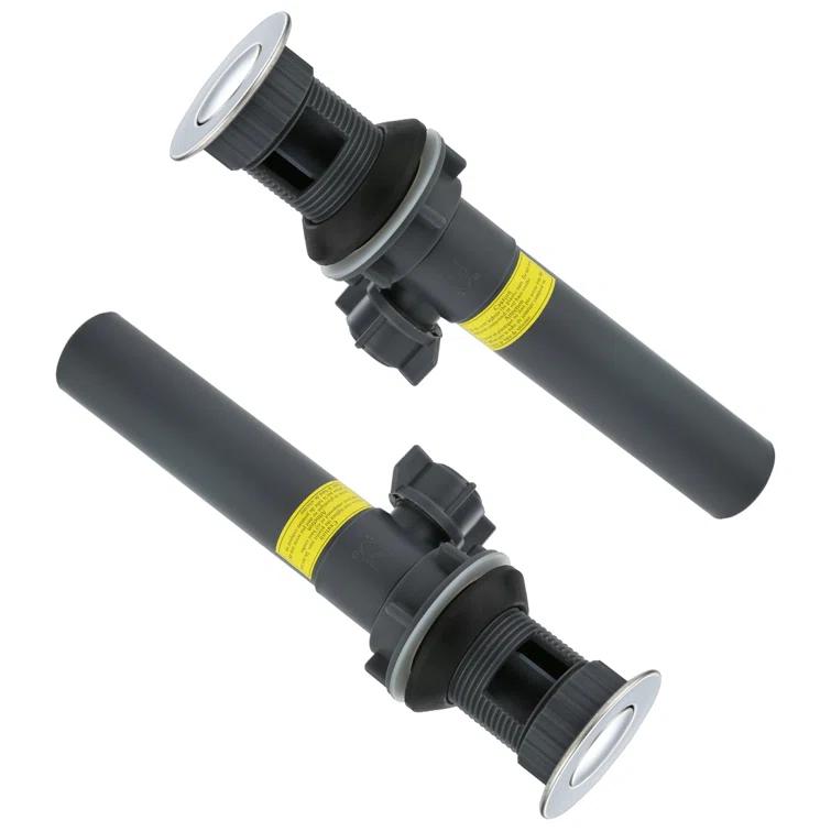 Lift Rod Bathroom Sink Drain with Overflow