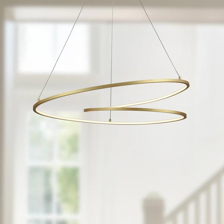 Twist 1 - Light LED Unique/Statement Pendant