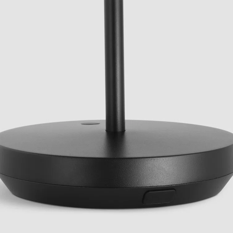 Black Adjustable Cordless Outdoor LED Table Lamp