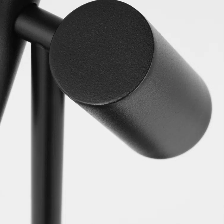 Black Adjustable Cordless Outdoor LED Table Lamp