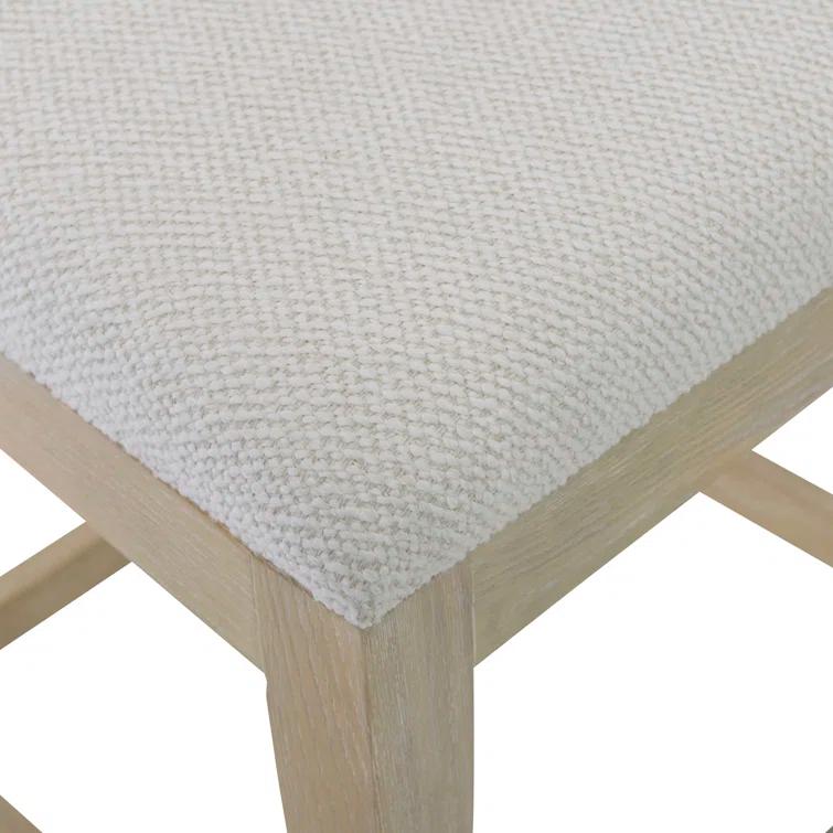 Bernhardt Solaria Upholstered Counter Stool with Solid Wood Frame