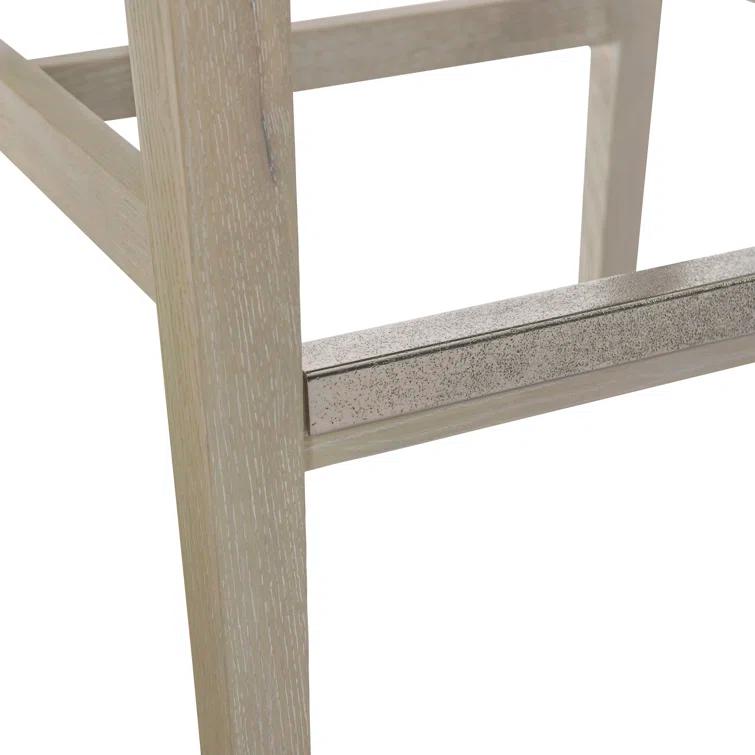 Bernhardt Solaria Upholstered Counter Stool with Solid Wood Frame