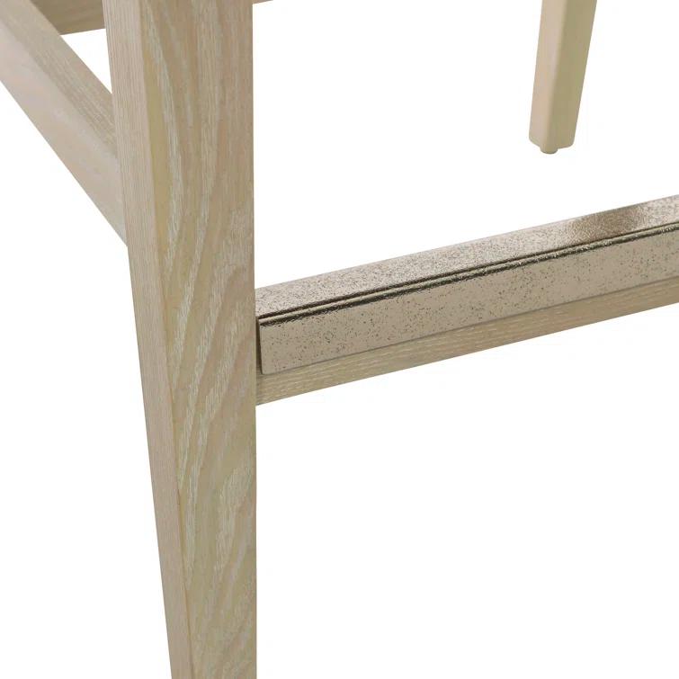 Bernhardt Solaria Upholstered Counter Stool with Solid Wood Frame