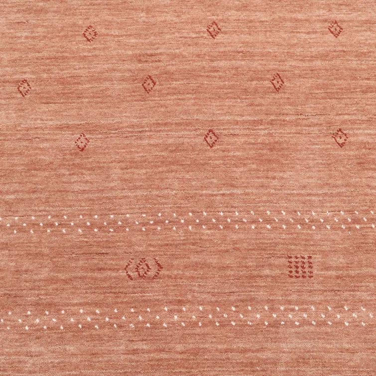 Cyrena Hand-Loomed Wool Rug - Peach / 9' x 12'