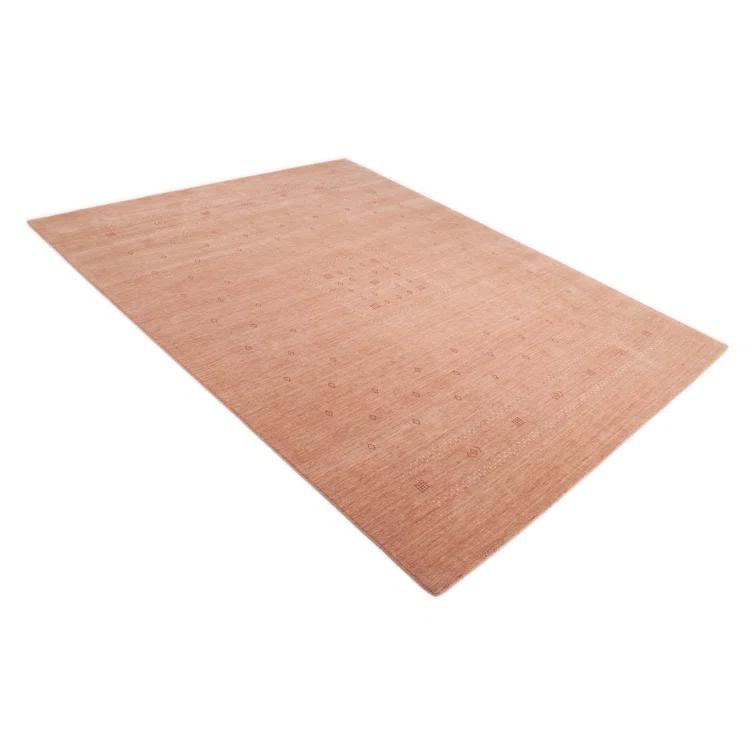Cyrena Hand-Loomed Wool Rug - Peach / 9' x 12'