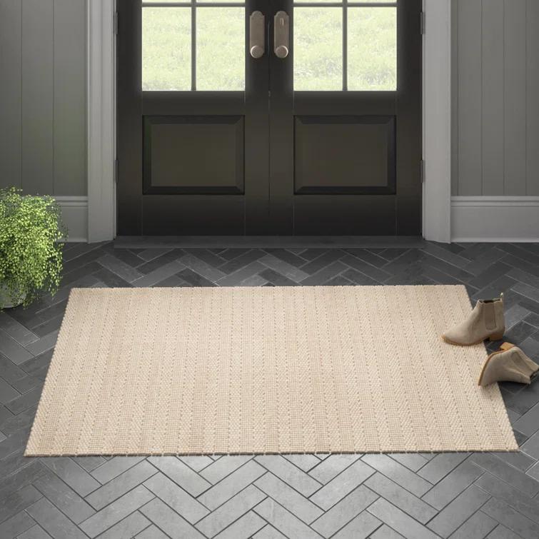 Natural Fiber NF829 Hand Woven Area Rug - Natural/Ivory - 3'x5' - Safavieh.