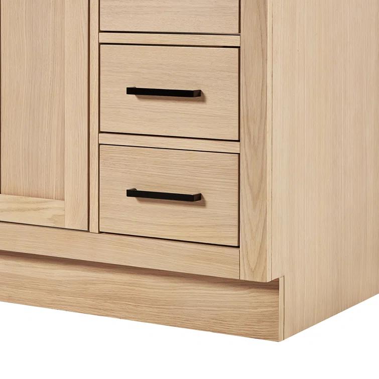 Hepburn 66 in. W x 21.5 in. D x 34.5 in. H Bath Vanity Cabinet without Top in Oak