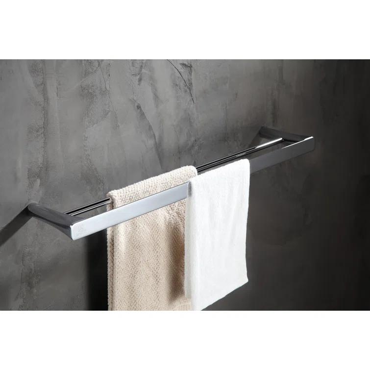 ANZZI AC-AZSET3-CH ANZZI 3-Piece Chrome Bathroom Accessories Set - Hand Towel Holder - Toilet Paper Holder - Towel Holder