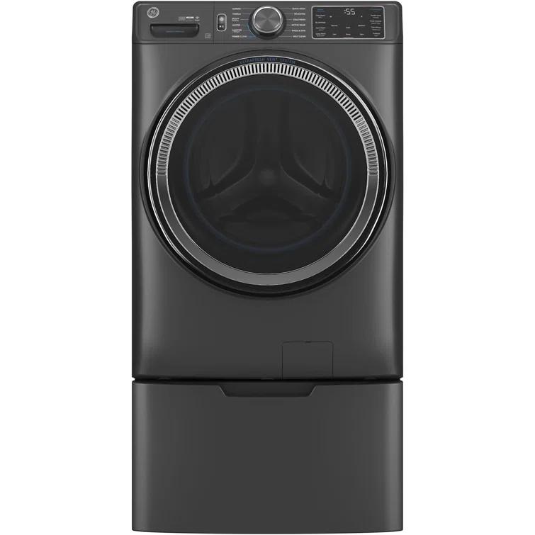 GE Appliances 5 Cubic Feet Energy Star Front Load Washer with Steam Wash