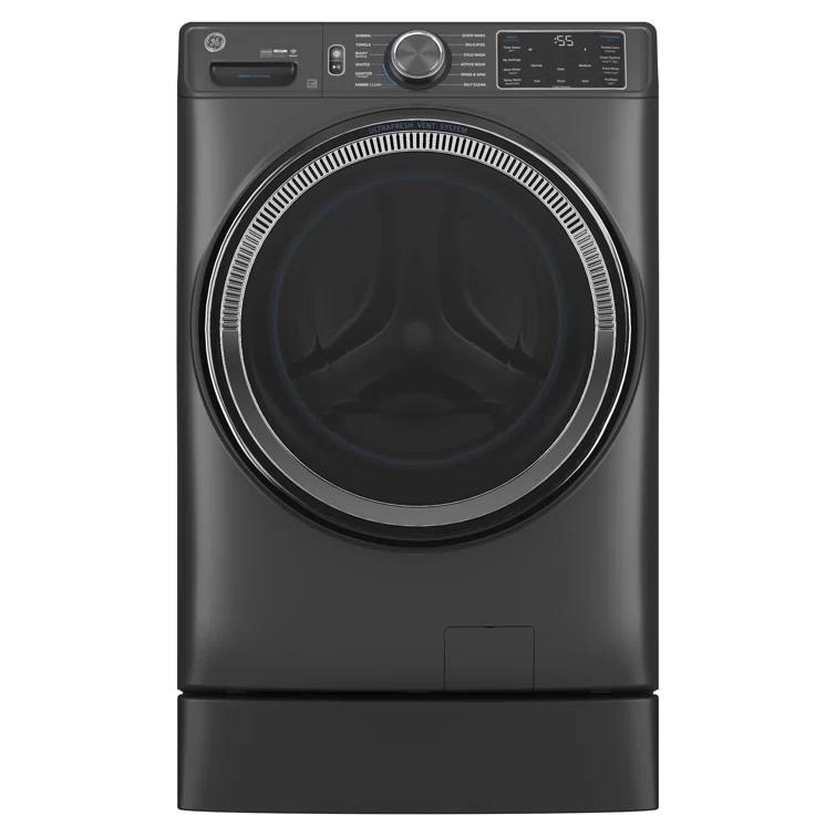 GE Appliances 5 Cubic Feet Energy Star Front Load Washer with Steam Wash