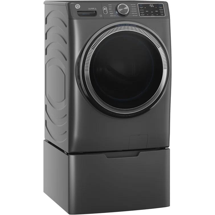 GE Appliances 5 Cubic Feet Energy Star Front Load Washer with Steam Wash