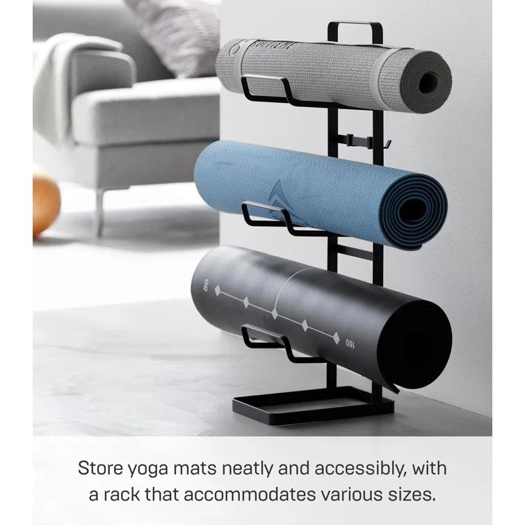 Yamazaki Home Fitness Equipment Storage Rack, Steel