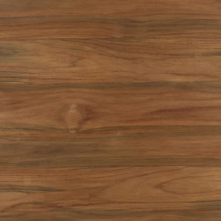 Dovetail Furniture Micah 24" Wide Reclaimed Teak Sidetable, Medium Brown