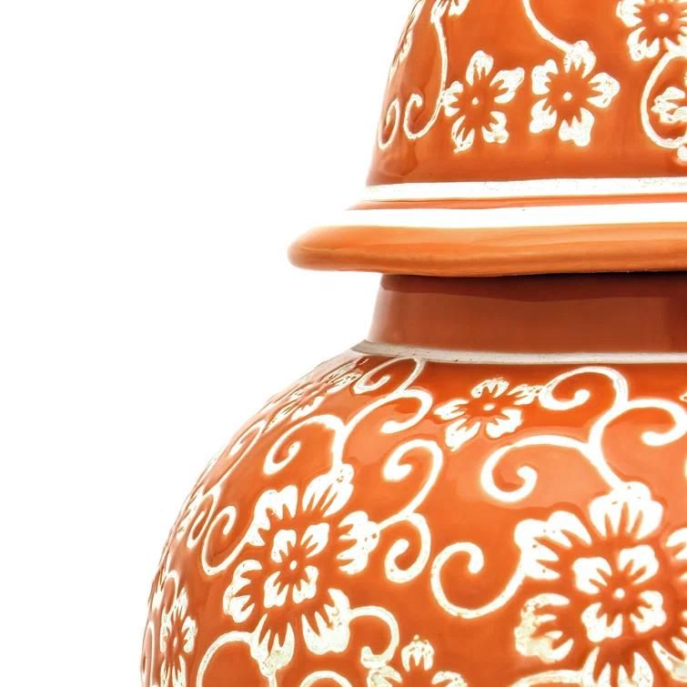 Willa Arlo™ Interiors Latoya Handmade Ceramic / Porcelain Ginger Jar