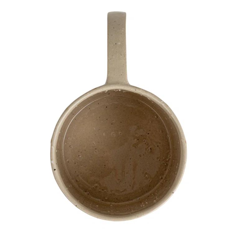 12 oz. Multicolor Checkered Stoneware Mug (Set of 4)