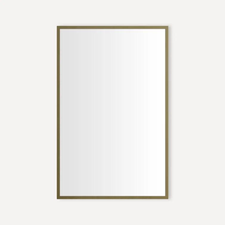 Thin Framed Metal Mirror