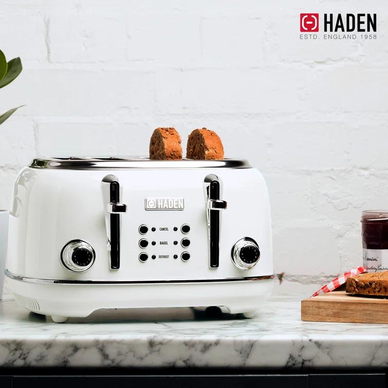 HADEN Heritage Ivory 4-Slice Toaster