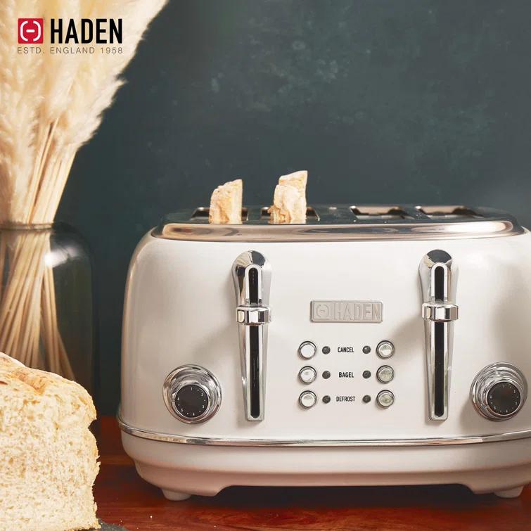 HADEN Heritage Ivory 4-Slice Toaster
