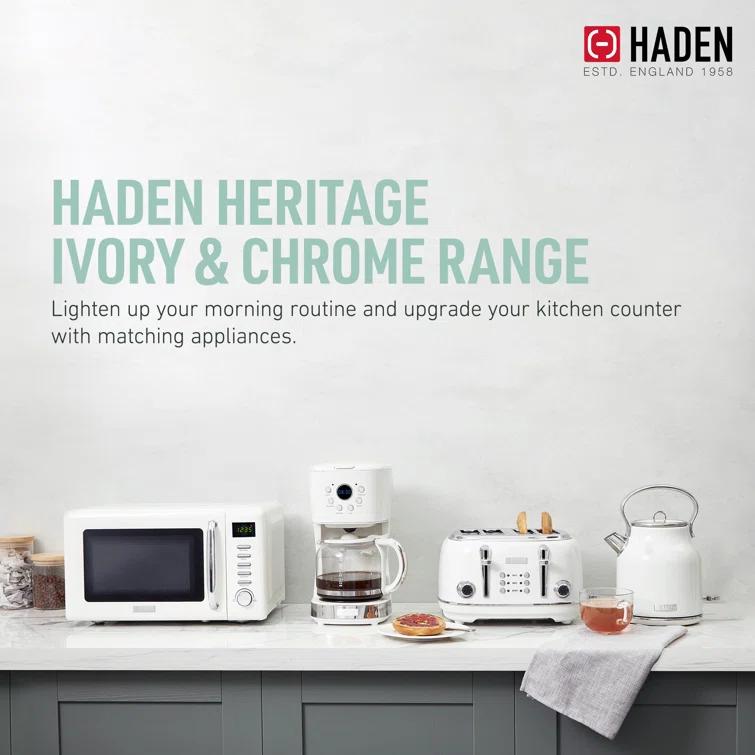 HADEN Heritage Ivory 4-Slice Toaster