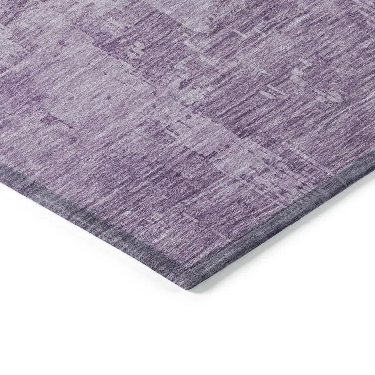 Machine Washable Indoor/Outdoor Claudian ACN1650 Lavender Rug