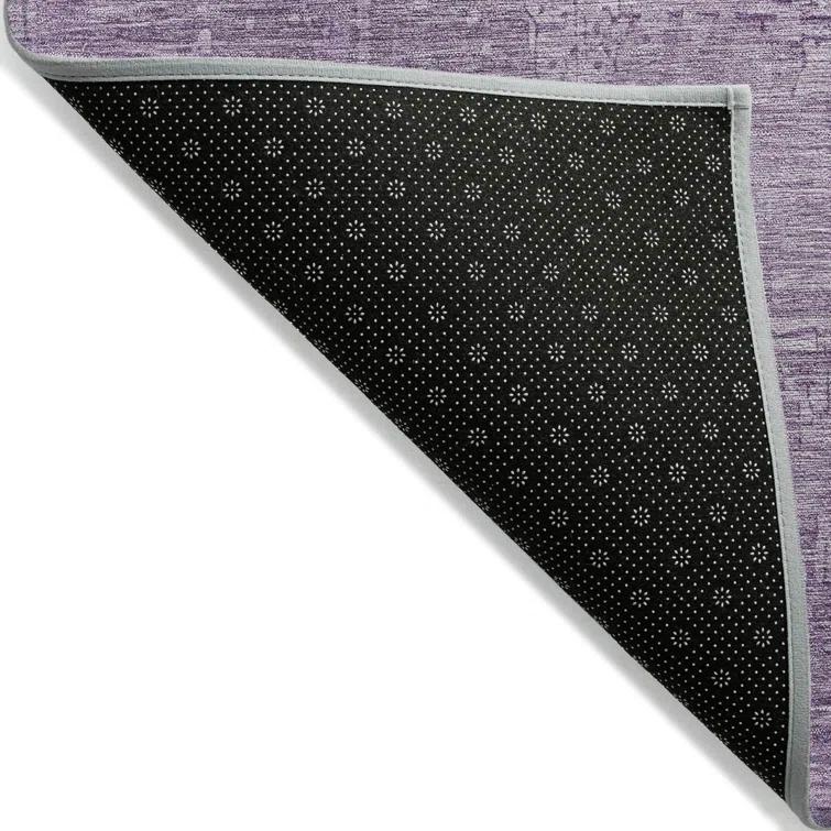 Machine Washable Indoor/Outdoor Claudian ACN1650 Lavender Rug