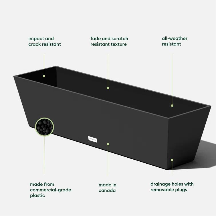 Pure Series Window Box Planter