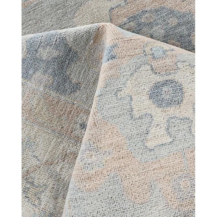 Floral One-of-a-Kind 7' 11" X 9' 8" Hand Knotted Area Rug